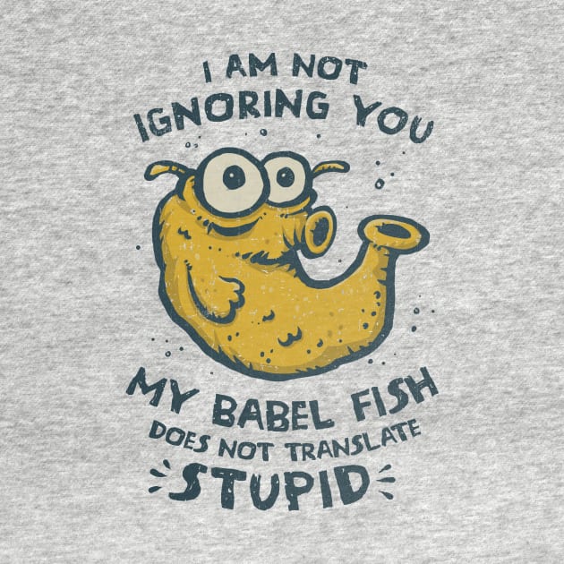 Babel Fish by kg07_shirts